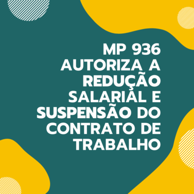 social emergência crise redução salarial suspensão do contrato de trabalhomedida provisória