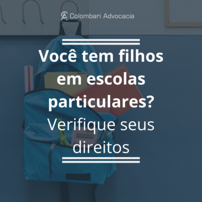 Muitas vezes enfrentamos situações financeiras complexas, que podem levar a padrões temporários nos serviços básicos (como escolas de crianças). O sistema jurídico sempre objetivou o bem-estar e o desenvolvimento saudável das crianças, buscando sempre proteção e, em muitos casos, forçando as instituições de ensino a manter a flexibilidade em caso de quebra de contrato. A seguir, algumas perguntas comuns no sentido de proteger menores, que ilustram parte desse comportamento nacional: O Procon alerta que existem leis e a Lei de Defesa do Consumidor para regular ajustes, quebra de contrato e contratos. Além disso, o Procon enfatizou que as taxas cobradas pelas instituições privadas de ensino estão sujeitas à lei federal 9.870/99 e à Lei de Proteção ao Consumidor. Se os pais tiverem alguma reclamação, procure um advogado do consumidor especialista em Maringá/PR. Confira quais são as regras: Matrículas: A taxa de inscrição deve ser deduzida da taxa anual ou semestral, portanto é equivalente a uma parte. Reajustes: As contas a pagar devem ser divididas em pagamentos mensais iguais: 12 (cursos anuais) ou 6 (cursos semestrais). A lei permite a introdução de planos de pagamento em mais parcelas, desde que não exceda o valor da anuidade ou do semestre. O reajuste só pode ser realizado uma vez ao ano e deve corresponder aos custos esperados para melhoria do projeto pedagógico, bem como aos custos com salário e reforma. As instituições de ensino são obrigadas a informar os consumidores sobre os motivos do ajuste. Se o aluno atrasar o pagamento mensal, a multa não poderá exceder 2%. Inadimplência No caso de quebra de contrato, as instituições de ensino não podem tomar medidas para restringir os alunos, como suspensão de exames, retenção de documentos, penalidades de ensino etc. A menos que o aluno seja inadimplente e a dívida não tenha sido negociada, a instituição educacional deve renovar o pedido de admissão para o próximo semestre. Contratos Os consumidores devem cumprir, por exemplo, a data de pagamento da taxa mensal e a multa aplicável em caso de atraso. Você também deve respeitar os termos e condições de rescisão, transferência, bloqueio e retirada do contrato da vaga. É melhor também excluir todos os espaços em branco e manter uma cópia. Uniforme De acordo com a lei, as instituições de ensino devem considerar o status econômico dos estudantes e o clima da cidade ao formular regras uniformes de seleção. Outras despesas O pagamento de serviços como cursos gratuitos, viagens, excursões e doações para associações de pais e professores não é obrigatório, portanto eles não devem ser incluídos na taxa anual ou na taxa semestral. Portanto, eles devem ser enviados à escola como documentos bancários separados para pagar a taxa de matrícula.Se os estudantes não quiserem usar esses serviços, eles não precisam pagar suas taxas. Se a instituição não seguir as regras, procure um advogado especialistas em direito do consumidor em Maringá/PR. Veja ainda outras publicações do blog da Colombari Advocacia: