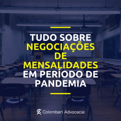 A pandemia de Covid-19 afetou toda a sociedade brasileira em geral. Os direitos garantidos por nossa constituição federal são limitados pelo isolamento social contra vírus. Sob circunstâncias inesperadas, as instituições educacionais foram forçadas a suspender os cursos presenciais e, em muitos casos, implementaram o ensino à distância para evitar maiores perdas para os alunos. Algumas escolas escolhem o tempo de férias esperado e retomam as aulas após o término das medidas de isolamento social. Diante do caos que abalou a economia, as suspeitas gerais das famílias estão relacionadas aos valores das instituições de ensino. Em nota técnica emitida no final de março, a Secretaria Nacional do Consumidor (SENACON) concluiu que as instituições de ensino não são obrigadas a reduzir pagamentos mensais ou aceitar exceções, porque são prestações definidas em contratos relacionados à prestação de serviços uma vez por ano ou meio ano, E a prestação de serviços será efetivamente realizada posteriormente ou remotamente. Além disso, acredita que as escolas não reduziram custos e algumas estão investindo mais com a EAD. A orientação da Secretaria para as agências de proteção ao consumidor é tentar reconciliar fornecedores e consumidores no mercado educacional. No entanto, deve-se seguir diretrizes para negociação entre alunos de escolas primárias e instituições de ensino médio, considerando a flexibilidade e o peso no momento e buscando manter o equilíbrio contratual. Além disso, para garantir a continuidade dos serviços de ensino. As instituições de ensino devem: Qualquer valor complementar às mensalidade será suspenso, como atividades extracurriculares, passeios, ginásios, serviços de transporte, etc .; Fornecer canais de atendimento ao cliente para lidar com questões financeiras; Para simplificar o cumprimento dos requisitos que envolvem quebra de contrato, a instituição deve negociar o método de pagamento; Se o ensino a distância for implementado, forneça meios técnicos para acessar o conteúdo do programa. Os consumidores podem recusar a EAD apenas quando não puderem acessar a Internet. Nesse caso, a instituição deve propor um plano de reposição ou fornecer tecnologia; De acordo com a situação econômico-financeira da escola, deve ser concedida uma certa porcentagem de desconto nas mensalidades. O percentual será determinado por cada instituição de ensino. A norma também estabelece que procedimentos administrativos podem ser instaurados contra instituições educacionais que não atendem às diretrizes. As diretrizes ampliaram o entendimento prévio do SENACON, incentivando a construção de soluções negociadas para a pandemia atual e as dificuldades operacionais resultantes, mas não impõem descontos. Agora, as instituições educacionais devem oferecer descontos para evitar litígios administrativos. Não se esqueça de procurar um advogado do consumidor especialista em Maringá de sua confiança. Veja outros artigos do blog da Colombari Advocacia Maringá: