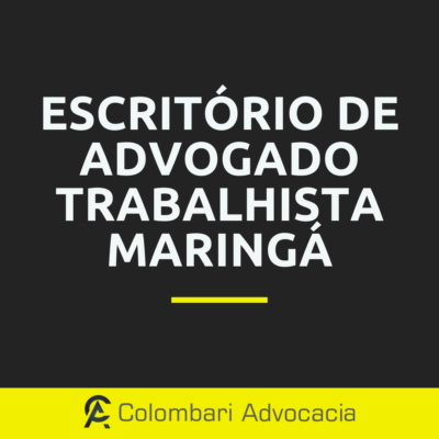 Advogado trabalhista Maringá: Somos um escritório especializado em advocacia trabalhista, atuando na cidade de Maringá e região. Instalados no centro de Maringá, adotamos os mais modernos recursos visando a rapidez e excelência no atendimentos aos nossos clientes. Contamos com infra-estrutura totalmente informatizada, trabalhando com arquivos eletrônicos e 100% dos autos dos processos trabalhistas digitalizados, aumentando assim a confiabilidade e eficiência na prestação dos serviços. Quem é Advogado Trabalhista Maringá: Advogado em Maringá, o fundador do escritório Arthur Dias Colombari, Advogado (OAB/PR n° 84.858). Estudou Direito na Faculdades Maringá. É advogado especialista em direito do trabalho pela Pontifícia Universidade Católica do Paraná, campus Maringá. Atuação de Advogado Trabalhista Maringá; Atua tanto como advogado trabalhista, como advogado correspondente em Maringá, prestando serviços de advocacia de apoio na área trabalhista. Advogado Maringá está inscrito na OAB/PR, subseção de Maringá sob nº 84.858. Defesas em ações trabalhistas em geral, como também assessoria jurídica trabalhista para empresas e micro-empresas. Contato de Advogado Trabalhista Maringá: Telefone/WhatsApp (44) 9 2001-2723. Blog: Advocacia Trabalhista Maringá