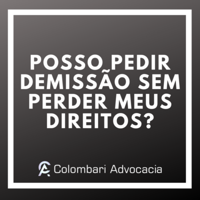 Existe essa possibilidade. O artigo 483 da Lei de Consolidação das Leis do Trabalho enumera o apoio a este pedido, que estipula a possibilidade de revogar o pedido de demissão sem justificativa, quando de fato, o comportamento do empregador é errado e não atende os custos trabalhistas do empregado certo. A rescisão indireta refere-se ao não cumprimento das obrigações do empregador ou da empresa. É comum ouvir funcionários que acabam saindo de seus empregos devido ao constante descumprimento de obrigações ou abuso do empregador, mas isso é um erro. Neste caso, deve ser feita uma exigência na reclamação trabalhista, e quando for comprovado que a empresa não cumpriu com suas obrigações, o tribunal decidiu que a rescisão do vínculo empregatício foi um desligamento sem justa causa por culpa da empresa. Mas como posso saber se estou certo? Art. 483 – O empregado poderá considerar rescindido o contrato e pleitear a devida indenização quando: a) forem exigidos serviços superiores às suas forças, defesos por lei, contrários aos bons costumes, ou alheios ao contrato; b) for tratado pelo empregador ou por seus superiores hierárquicos com rigor excessivo; c) correr perigo manifesto de mal considerável; d) não cumprir o empregador as obrigações do contrato; e) praticar o empregador ou seus prepostos, contra ele ou pessoas de sua família, ato lesivo da honra e boa fama; f) o empregador ou seus prepostos ofenderem-no fisicamente, salvo em caso de legítima defesa, própria ou de outrem; g) o empregador reduzir o seu trabalho, sendo este por peça ou tarefa, de forma a afetar sensivelmente a importância dos salários. Neste ponto, os leitores podem estar determinando o status dos profissionais que foram prejudicados pela má conduta e pensamento de seu empregador: Posso encerrar o contrato indiretamente? Como no caso de demissão com justa causa, o disposto no artigo 483 da CLT só pode ser extinto indiretamente nas circunstâncias previstas em lei. Essas suposições ameaçam a integridade física ou psicológica dos trabalhadores pelo comportamento dos empregadores. Porém, se o pedido de rescisão indireta for interposto apenas por meio de processo judicial, o processo judicial será julgado com base na justificativa e nos fatos. O julgamento pode ser feito por meio de fotos, vídeos, e-mails, conversas de WhatsApp (desde que convertidas em ata autenticada), testemunhas e outros podem Uma forma positiva de provar o fato para a pessoa que analisa o fato. Determinadas situações encontradas no trabalho podem fazer com que os funcionários se sintam insatisfeitos, desvalorizados e humilhados. Normalmente, essas situações acabam fazendo com que o funcionário não veja a solução para o problema e não encontre uma saída, caso não haja outra opção, ele acabará renunciando, comprometendo a aquisição de todos os seus direitos. Felizmente, em caso de negligência grave na empresa, a lei garante uma saída mais plena e protetora para os trabalhadores. Mas o que será essa falta severa? Podemos considerar negligência grave, falta de pagamento de salários, irregularidades no FGTS e situações constrangedoras de assédio moral. Neste caso, mesmo que a relação de trabalho seja mantida, o empregado pode tomar medidas legais para identificar a justificativa do empregador ao admitir demissão indireta. Para ser reconhecida pelo juízo, a rescisão indireta deve ser adequada a algumas das circunstâncias aqui mencionadas e listadas no artigo 483 da “Consolidação das Leis do Trabalho” (CLT). Após o reconhecimento da rescisão indireta, o trabalhador pode abandonar suas atividades sem perder seus direitos, sendo o empregador obrigado a pagar todas as verbas rescisórias, inclusive a indenização por multa do FGTS, por culpa do empregador. Rescindir o contrato de trabalho. Em resumo, em face das violações comuns dos direitos humanos, é sempre importante que os trabalhadores compreendam a necessidade de consultar um advogado para proteger seus direitos. Quando um funcionário pede demissão, ele fica mais preocupado em perder alguns direitos, o principal é que ele não pode sacar o saldo do FGTS. De acordo com a legislação trabalhista que entrou em vigor em novembro de 2017, o empregado pode exigir que seu empregador rescinda o contrato de trabalho por meio de acordo entre as duas partes ou a chamada rescisão por consenso. Em primeiro lugar, é importante esclarecer que mesmo que os funcionários se demitam, eles devem gozar dos seguintes direitos: a) Férias proporcionais, acrescidas de 1/3; b) Horas extras; c) 13º salário proporcional. Anteriormente à reforma trabalhista, os empregados que pediam demissão deviam cumprir integralmente o aviso de indenização ou indenização, não recebiam multa de 40% do saldo do FGTS e não podiam sacar o saldo correspondente. Por rescisão voluntária, tecnicamente estipulada. CLT 484-A, os funcionários terão direito a: a) Metade do aviso prévio, caso indenizado; b) Metade da multa sobre o saldo do FGTS (prevista no § 1o do art. 18 da Lei nº 8.036, de 11 de maio de 1990)– ou seja: 20% (vinte por cento); c) Demais verbas trabalhistas já citadas; d) E a mais vantajosa: o RESGATE de até 80% (oitenta por cento) do saldo de FGTS! Terminada a negociação entre as duas partes, conforme sugerido no § 2º do art. 2º, o ex-empregado não poderá inscrever-se no seguro-desemprego. 484-A do CLT. Antes da reforma trabalhista, era comum as empresas chegarem a "acordos" com os empregados, apenas para permitir que aumentassem o número de trabalhadores temporários e se inscrevessem no seguro-desemprego. Embora este “acordo” seja generalizado, é sempre irregular e fraudulento, permitindo que colaboradores e empresários estejam sujeitos a fraudes, multas e devolução de valores. A rescisão do contrato traz mais satisfação e segurança para ambas as partes. Para o funcionário, porque ele pode levantar até 80% do saldo do FGTS; para a empresa, porque mesmo que tenha que pagar multa de metade do saldo do FGTS, ele ainda manterá um bom relacionamento com o ex-funcionário sem se machucar ou ficar insatisfeito Essa pode ser uma das causas de disputas trabalhistas. Já conhecemos as vantagens de rescindir um contrato de trabalho acordado, mas como isso funciona na prática? Recomenda-se que os colaboradores demitam-se por escrito e encaminhem para o gerente ou responsável da empresa onde trabalham. O pedido deve conter os seus dados pessoais, cargo, motivo (se desejar) e, principalmente, requer a rescisão do contrato de trabalho nos termos do art. 484-A do CLT. O documento deve ser assinado por duas testemunhas, que podem ser funcionários da empresa. O importante é que a demissão deve ser feita por escrito para comprovar formalmente que a iniciativa de demissão é do empregado. Quando o empregador opta por encerrar por consenso, esse comportamento proporcionará ao empregador mais segurança. O objetivo deste artigo é compartilhar informações em linguagem simples e objetiva, não a legalidade dos livros, para que os leitores possam compreender o mundo mais amplo do direito. Consulte nossos advogados em Maringá. Colombari Advocacia. Escritório de Advocacia em Maringá. Telefone/WhatsApp (44) 9 2001-2723.